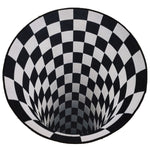 3D Geometric Round Carpet Vortex Illusion Rug
