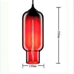 Nordic Modern Loft Pendant Lamp Glass Lustre Industrial