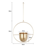 Hanging Iron Flower Pot Nordic Style