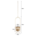 Hanging Iron Flower Pot Nordic Style