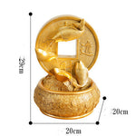 Water Fountain Feng Shui Ornaments Fish