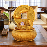 Water Fountain Feng Shui Ornaments Fish