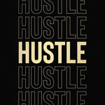 Grinding Hustle Success Inspirational Poster