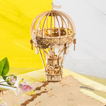 Wooden handmade assembled jigsaw puzzle