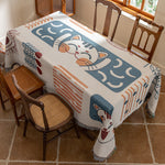 Bohemian Tablecloth Cotton Yarn Tassel
