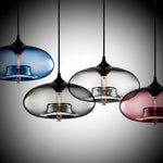 Nordic Modern Loft Pendant Lamp Glass Lustre Industrial