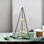 Light luxury candle holder