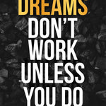 Grinding Hustle Success Inspirational Poster