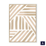 Geometric Shapes Wall Poster Room Decor Luxury Picture Canvas