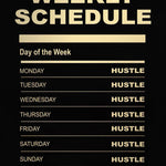 Grinding Hustle Success Inspirational Poster