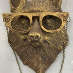 Antique Bronze Animal Pendant Indoor Home Bedroom Decor