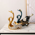 Light Luxury Swan Wine Rack