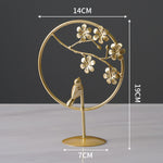 Decorations Crafts & Modern Copper Plastic Light Luxury