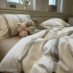 Bohemian Brown Bed Cotton Geometric Pattern