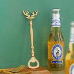 Home Vintage Brass Opener Deer Head
