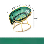 Light Luxury Bathroom Drain Soap Dish Without Punching