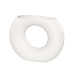 Cutelife New Style White Small Flower Ceramics