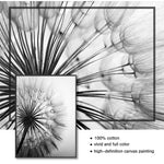Frameless Abstract Dandelion Flower