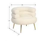 Nordic Balcony Lounge Sofa Chair Light Luxury