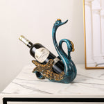 Light Luxury Swan Wine Rack