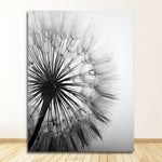 Frameless Abstract Dandelion Flower