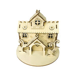 Handmade Diy Log Cabin Children's Handmade Assembled Toys