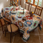Bohemian Tablecloth Cotton Yarn Tassel