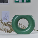 Cutelife New Style White Small Flower Ceramics